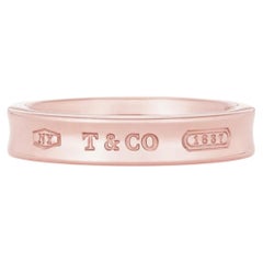 Tiffany & Co. Narrow 1837 Rubedo Ring, Size 5.5