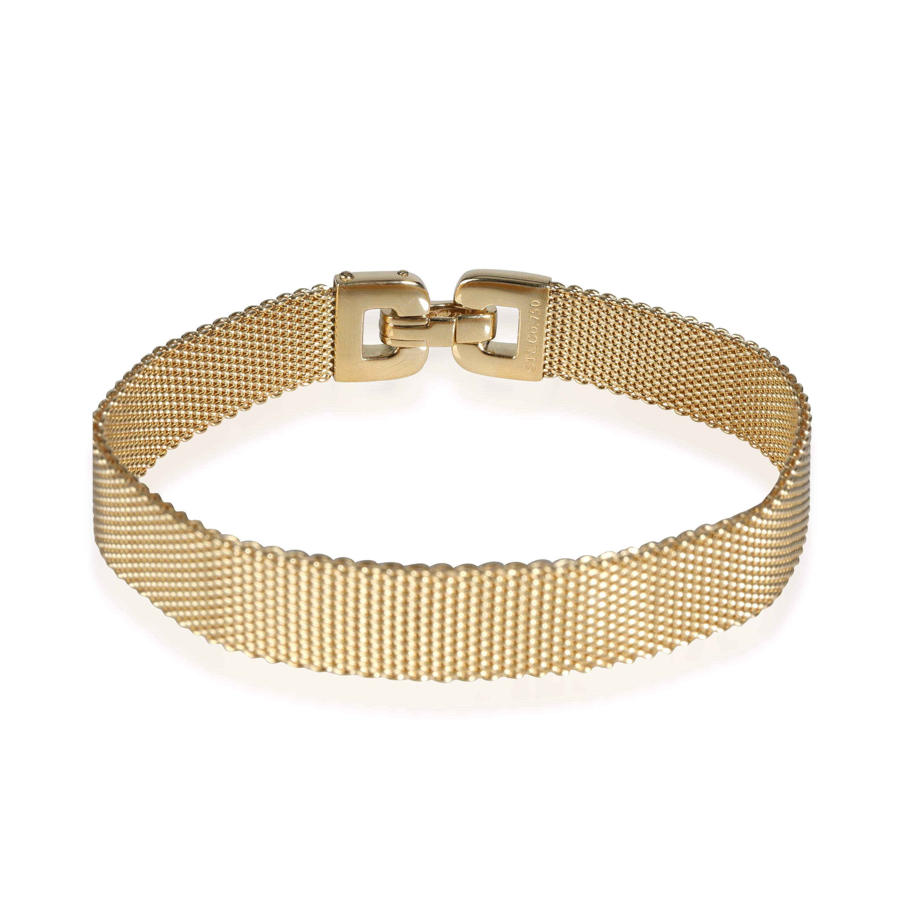 Tiffany & Co. Narrow Mesh Bracelet in 18K Yellow Gold

PRIMARY DETAILS
SKU: 111782
Listing Title: Tiffany & Co. Narrow Mesh Bracelet in 18K Yellow Gold
Condition Description: Retails for 5000 USD. In excellent condition and recently polished. 6.5