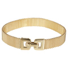 Tiffany & Co. Narrow Mesh Bracelet in 18K Yellow Gold