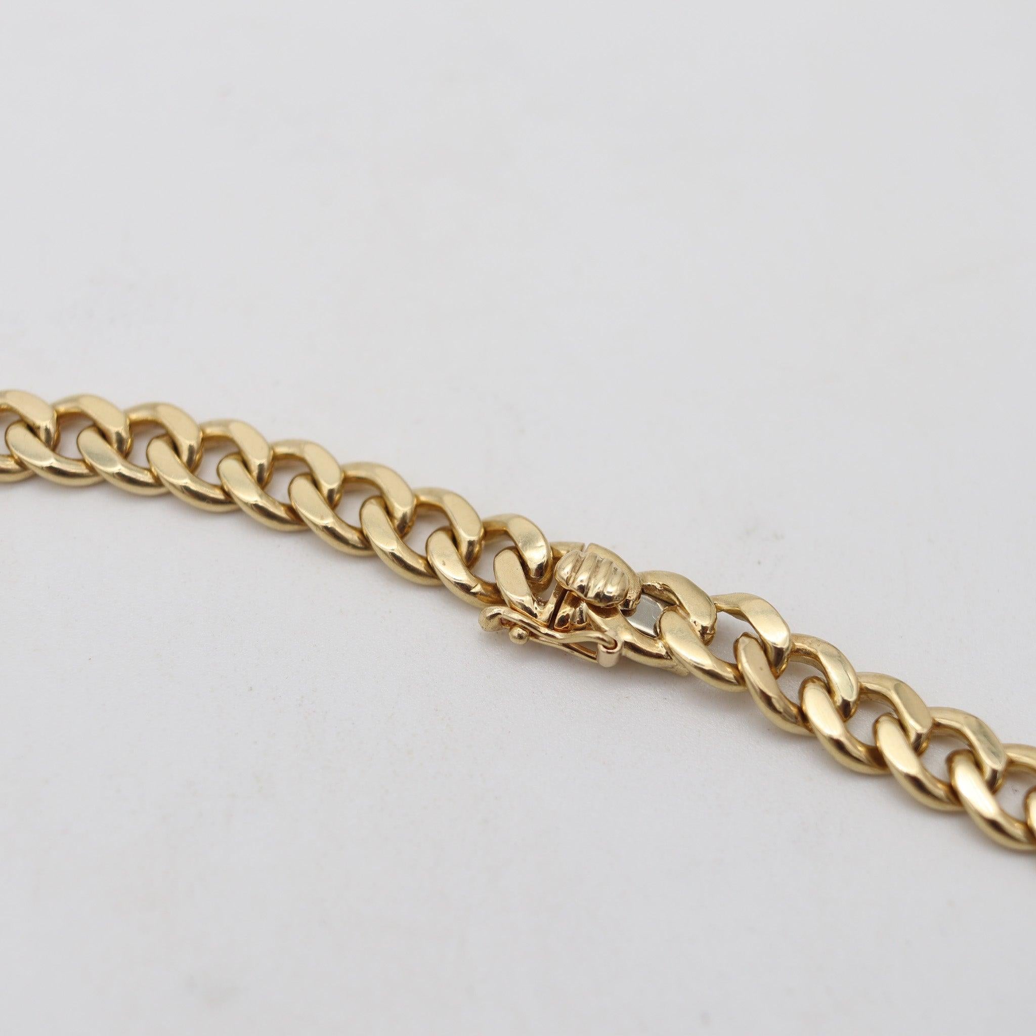 TIFFANY & CO. Collier en or jaune 18Kt Platine VS Diamants et Aigue-marine en vente 1