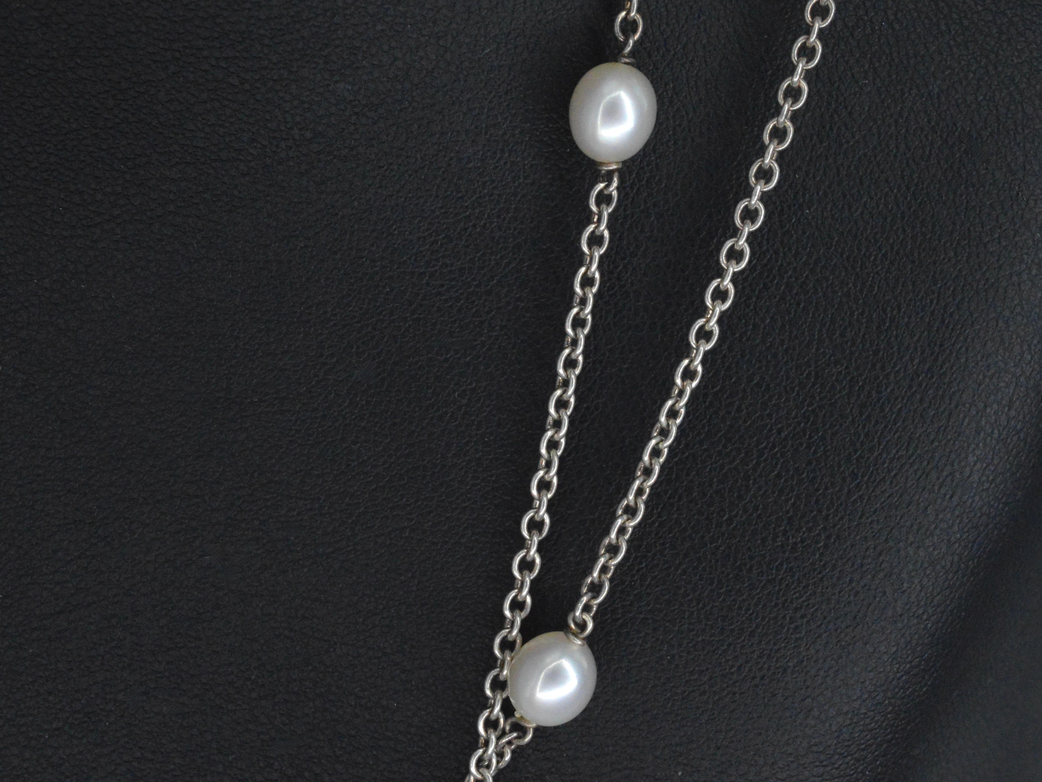 Tiffany & Co Collier Peretti Pearls Bon état - En vente à AMSTELVEEN, NH