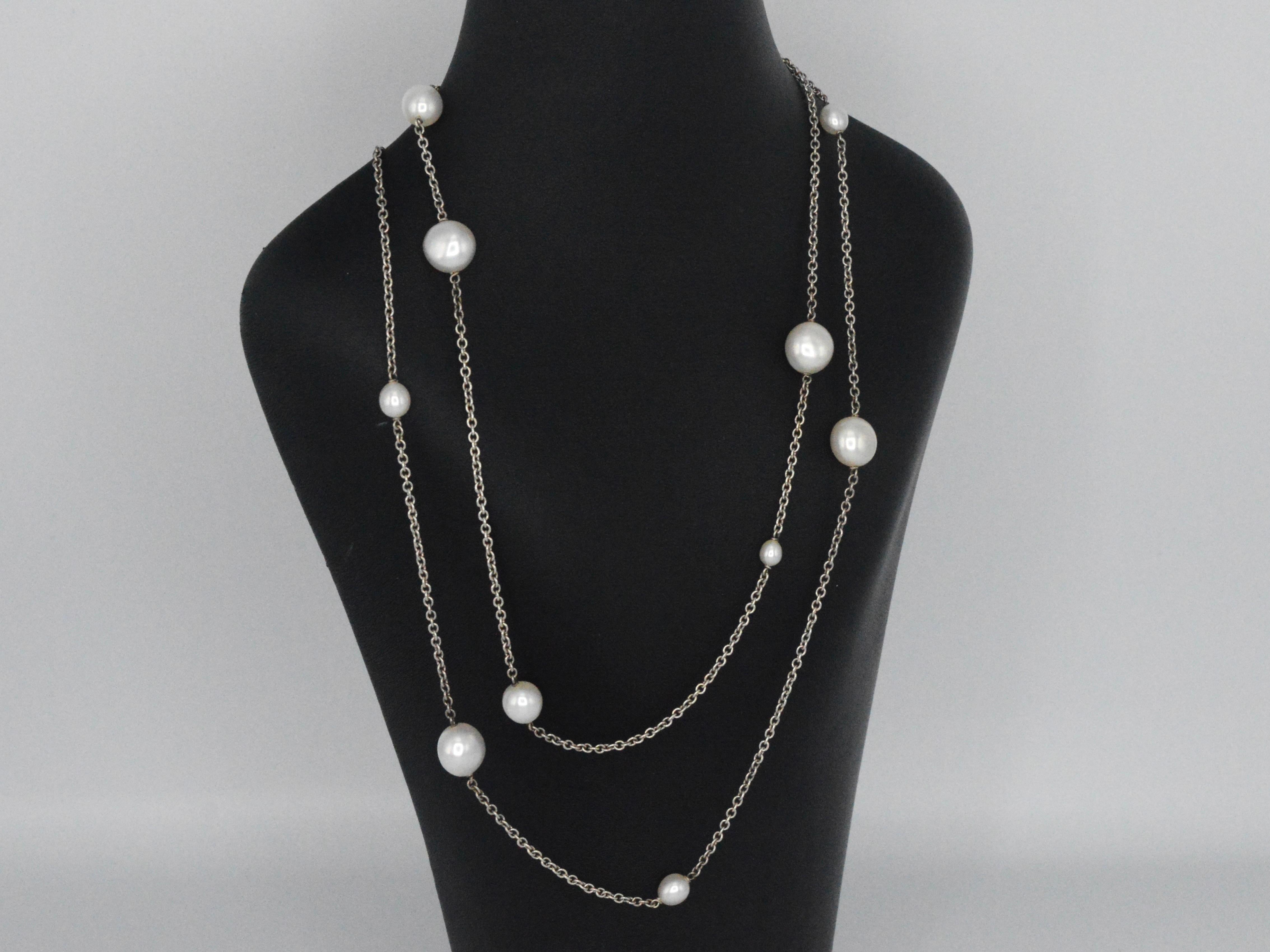 Tiffany & Co necklace 'Peretti Pearls' For Sale