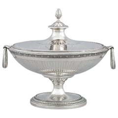 Tiffany & Co. Neoclassical Silver Soup Tureen