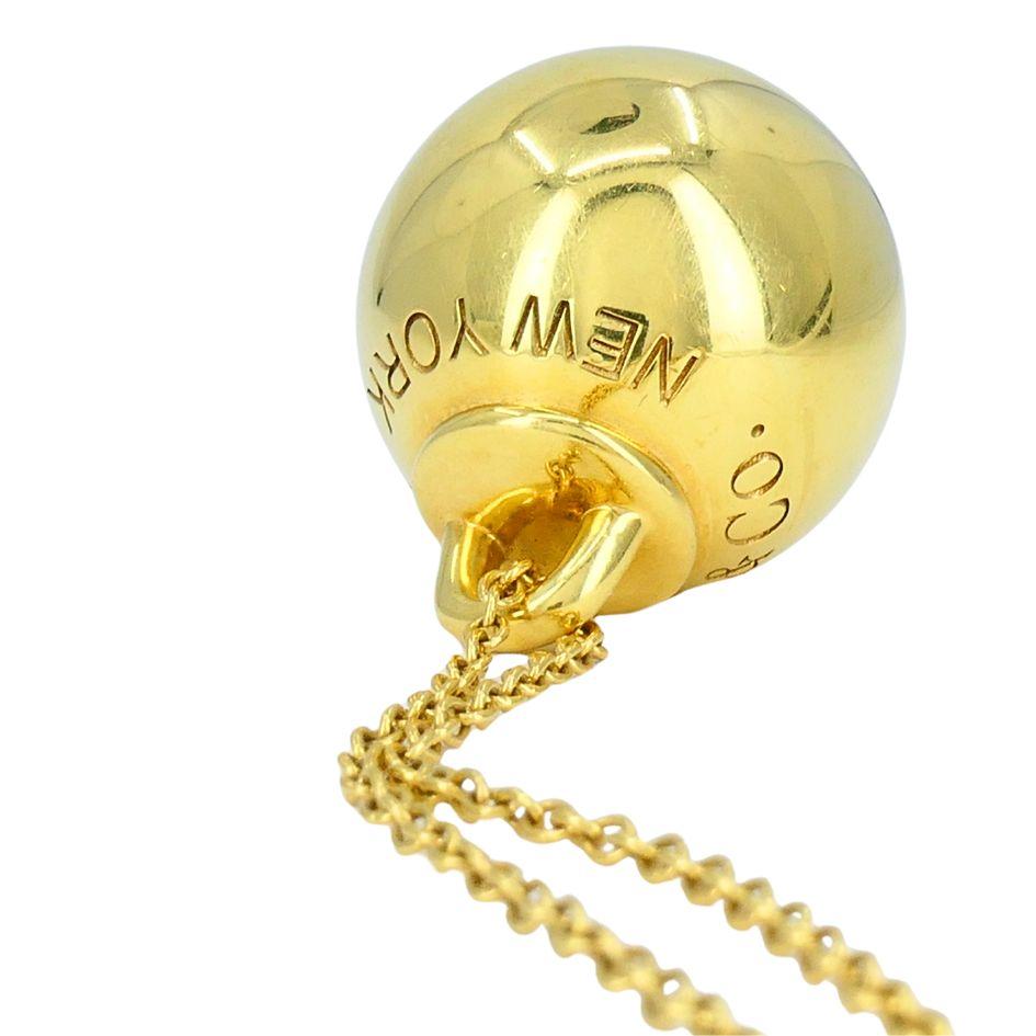 Tiffany & Co. New York - Collier de chaînes à boules en or 18 carats en vente 1