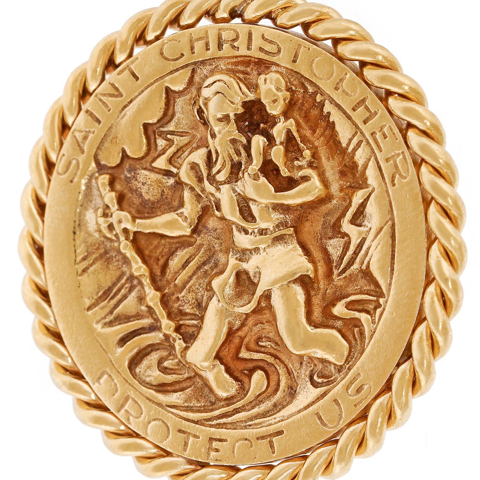Tiffany & Co. New York St. Christopher Pendant 3