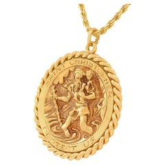 Tiffany & Co. New York St. Christopher Pendant