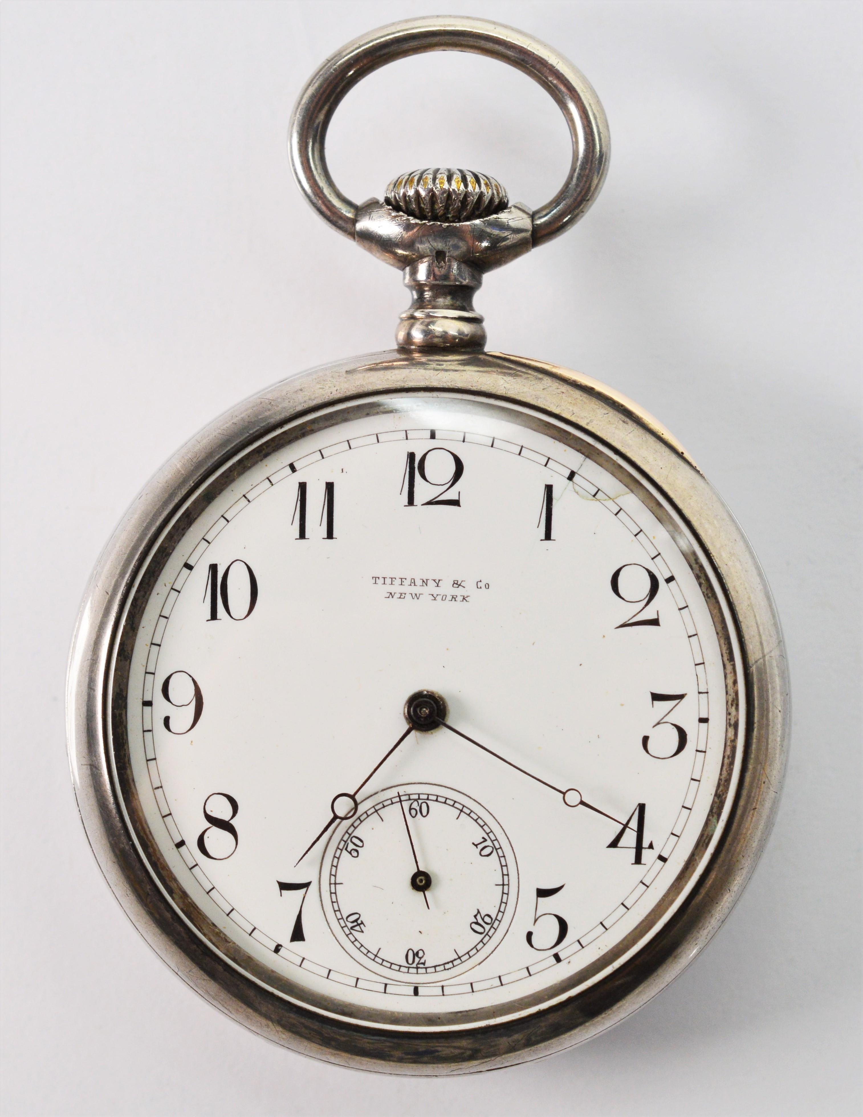 antique tiffany pocket watch