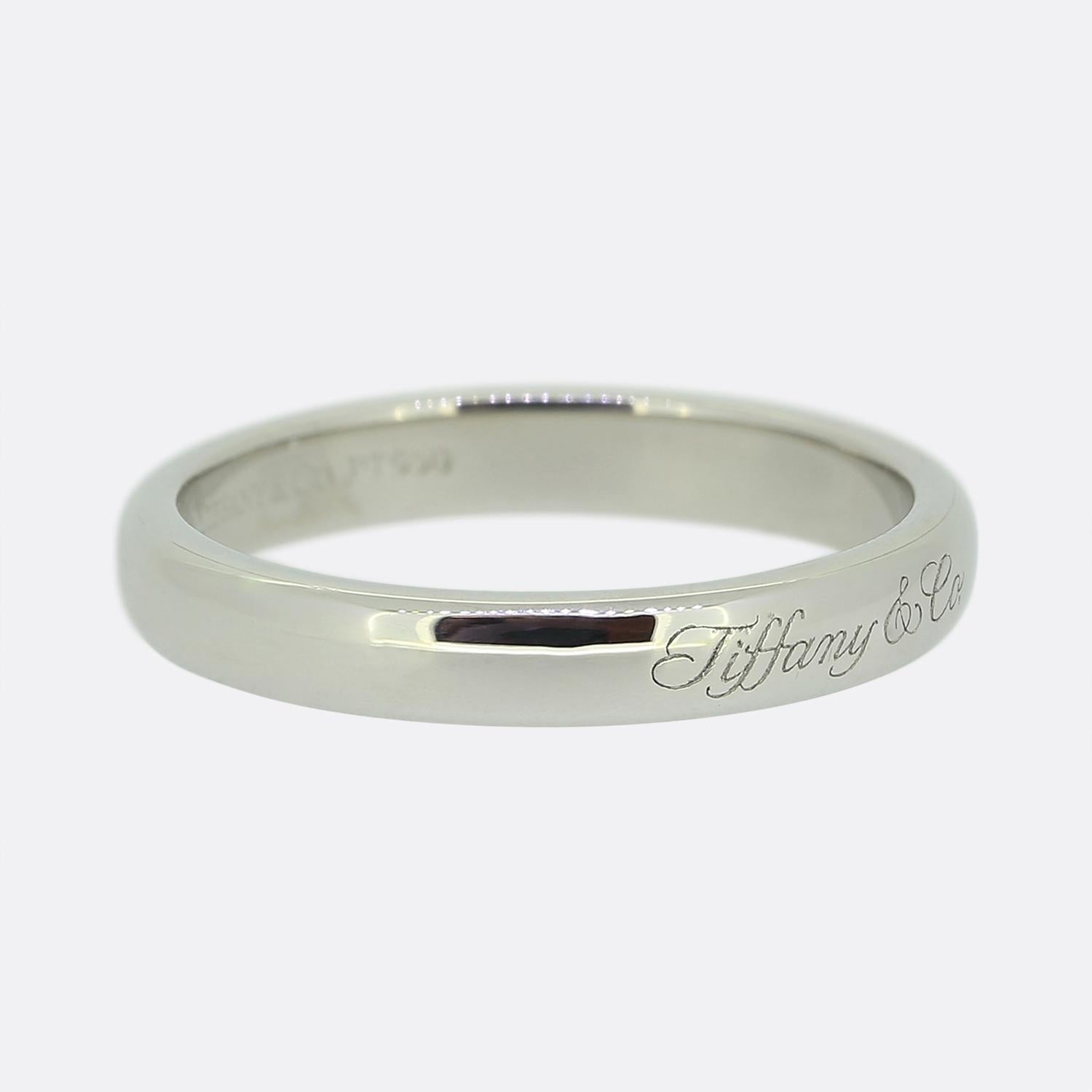Tiffany & Co. Notes Band Ring Size K (50) In Good Condition For Sale In London, GB
