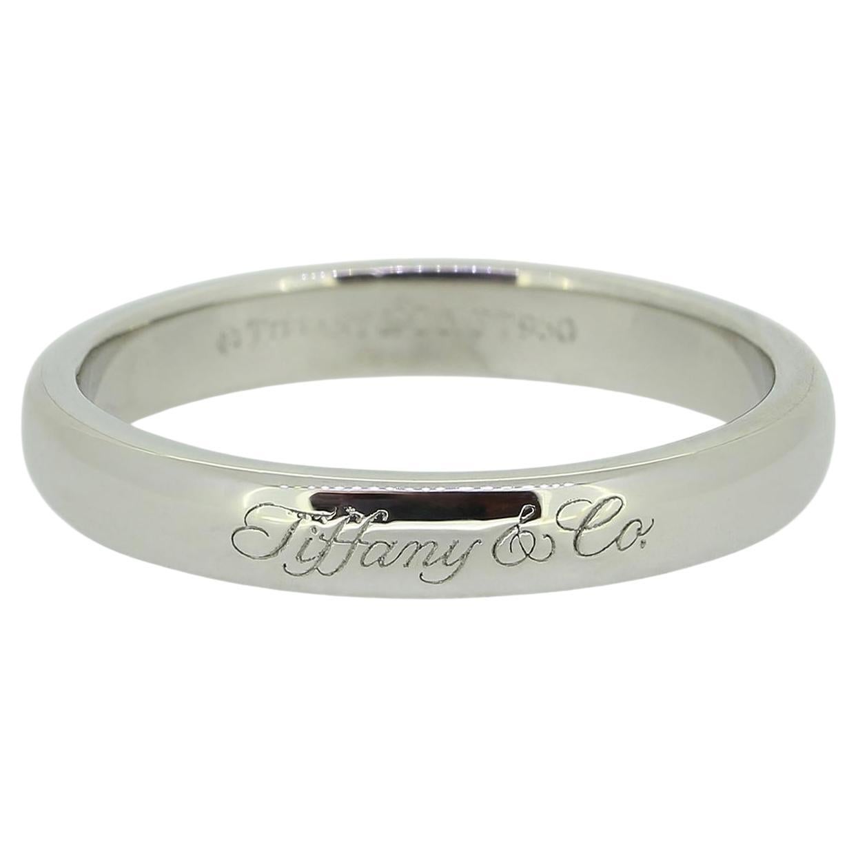 Tiffany & Co. Notes Band Ring Size K (50) For Sale