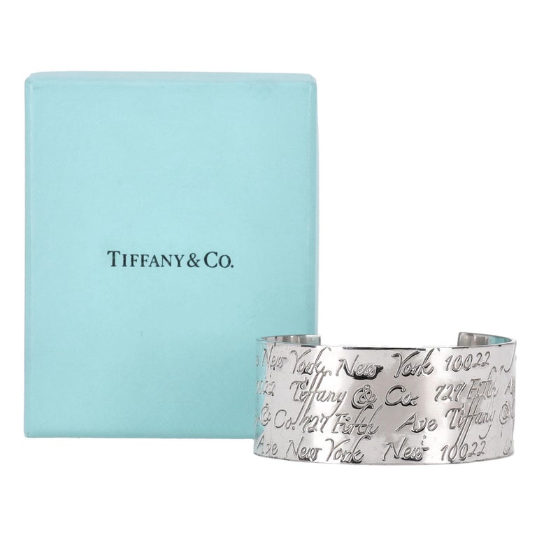 Tiffany and Co. Notes Collection Vintage 925 Sterling Silver  Tiffany & Co. New York Notes Bracelet *VINTAGE* main image 0