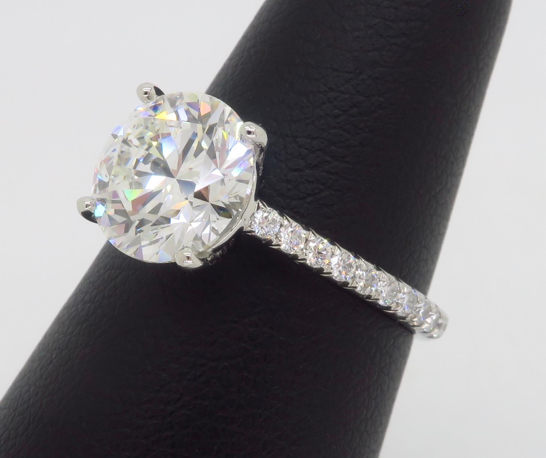 Tiffany & Co. Novo 2.24CTW Diamond Engagement Ring 7
