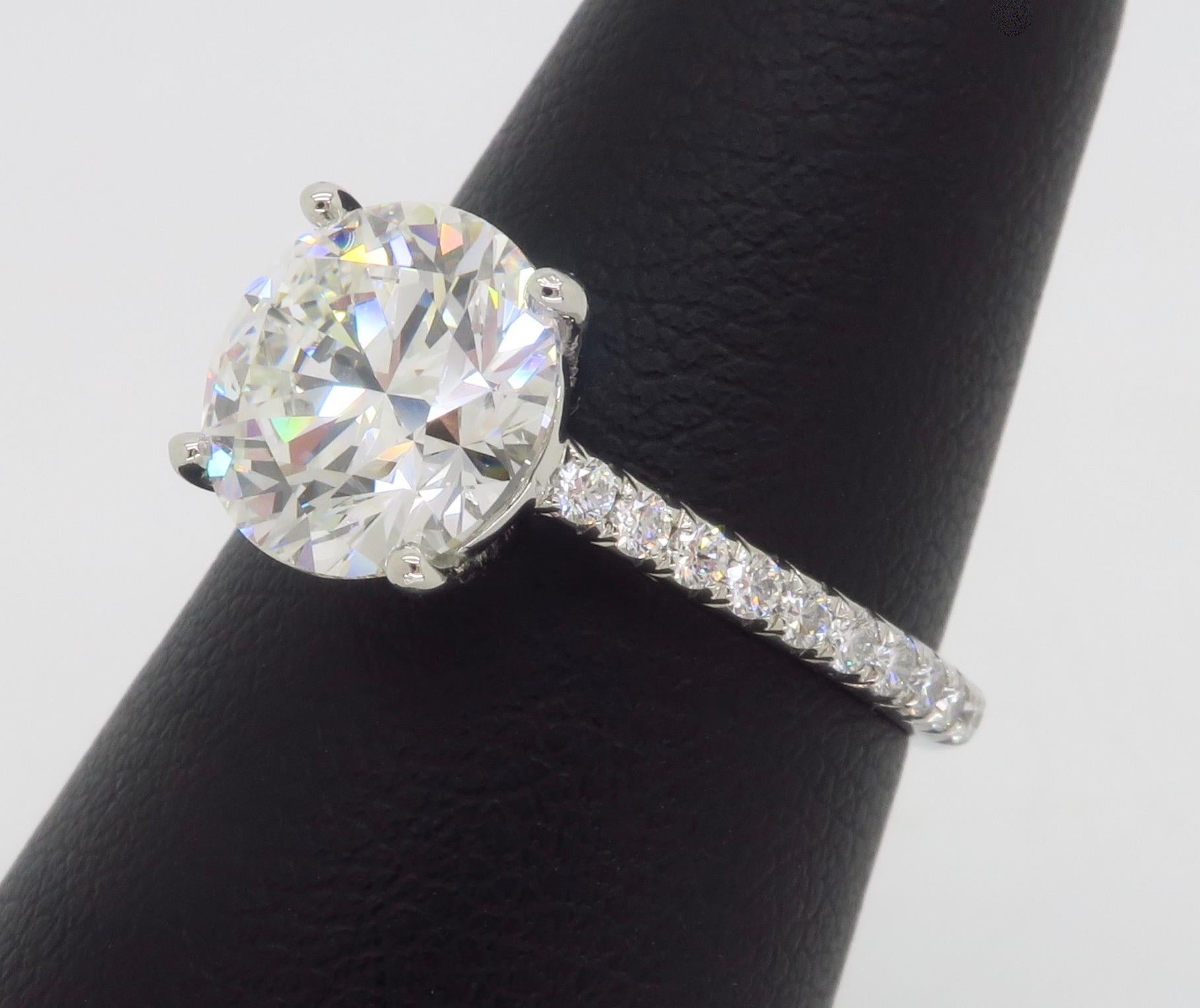 Tiffany & Co. Novo 2.24CTW Diamond Engagement Ring 6