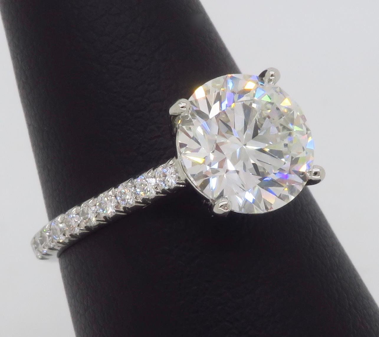 Tiffany & Co. Novo 2.24CTW Diamond Engagement Ring 8