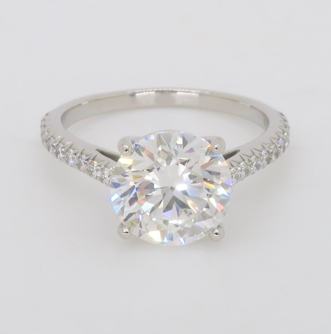 Tiffany & Co. Novo 2.24CTW Diamond Engagement Ring 9