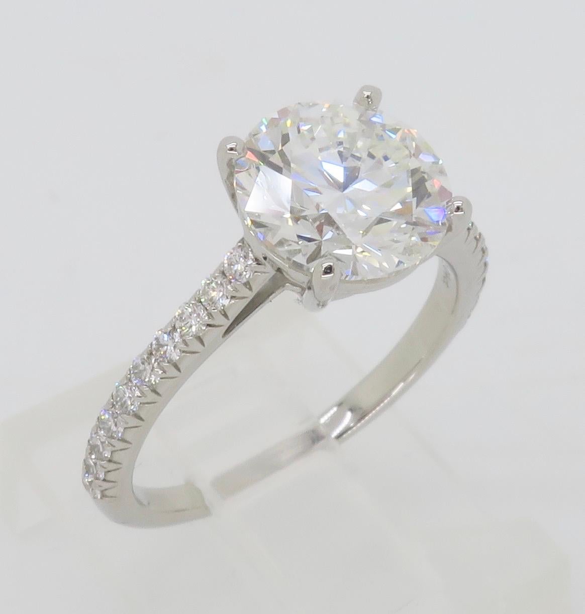 Tiffany & Co. Novo 2.24CTW Diamond Engagement Ring 14