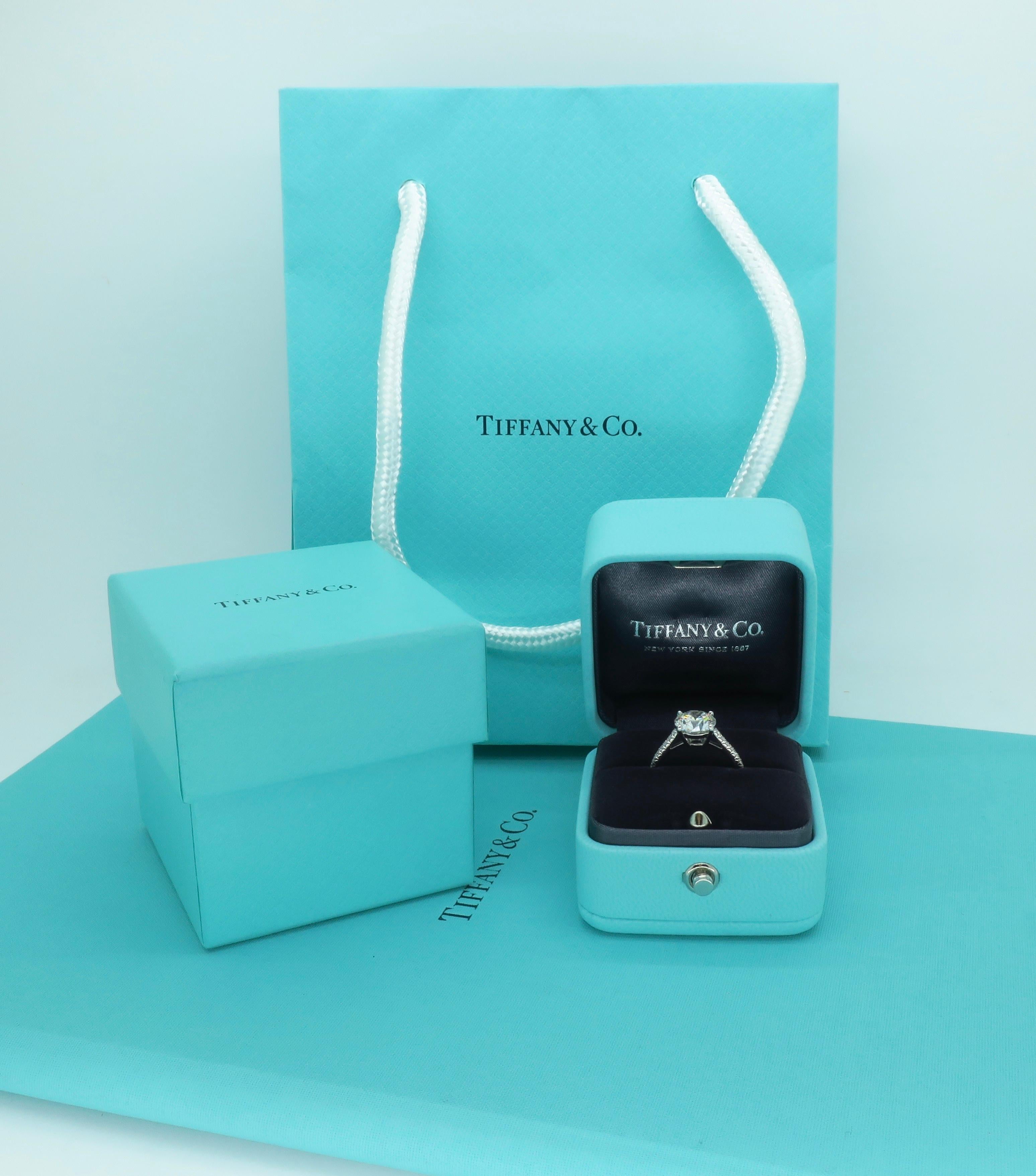 Tiffany & Co. Novo 2.24CTW Diamond Engagement Ring 3