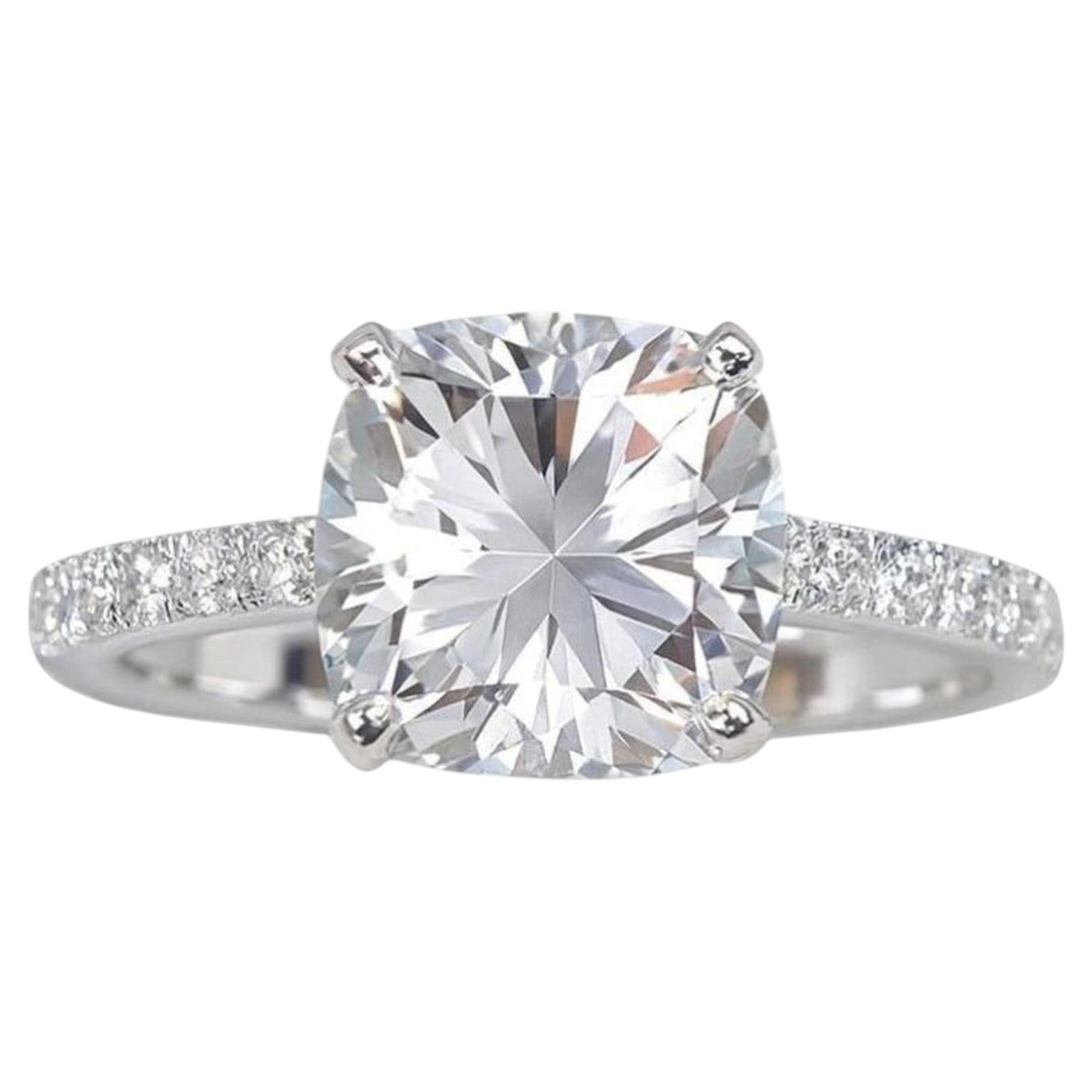 Tiffany & Co. Novo Cushion Cut Diamond Engagement Ring
