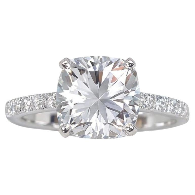 Tiffany & Co. Novo Cushion Cut Diamond Engagement Ring