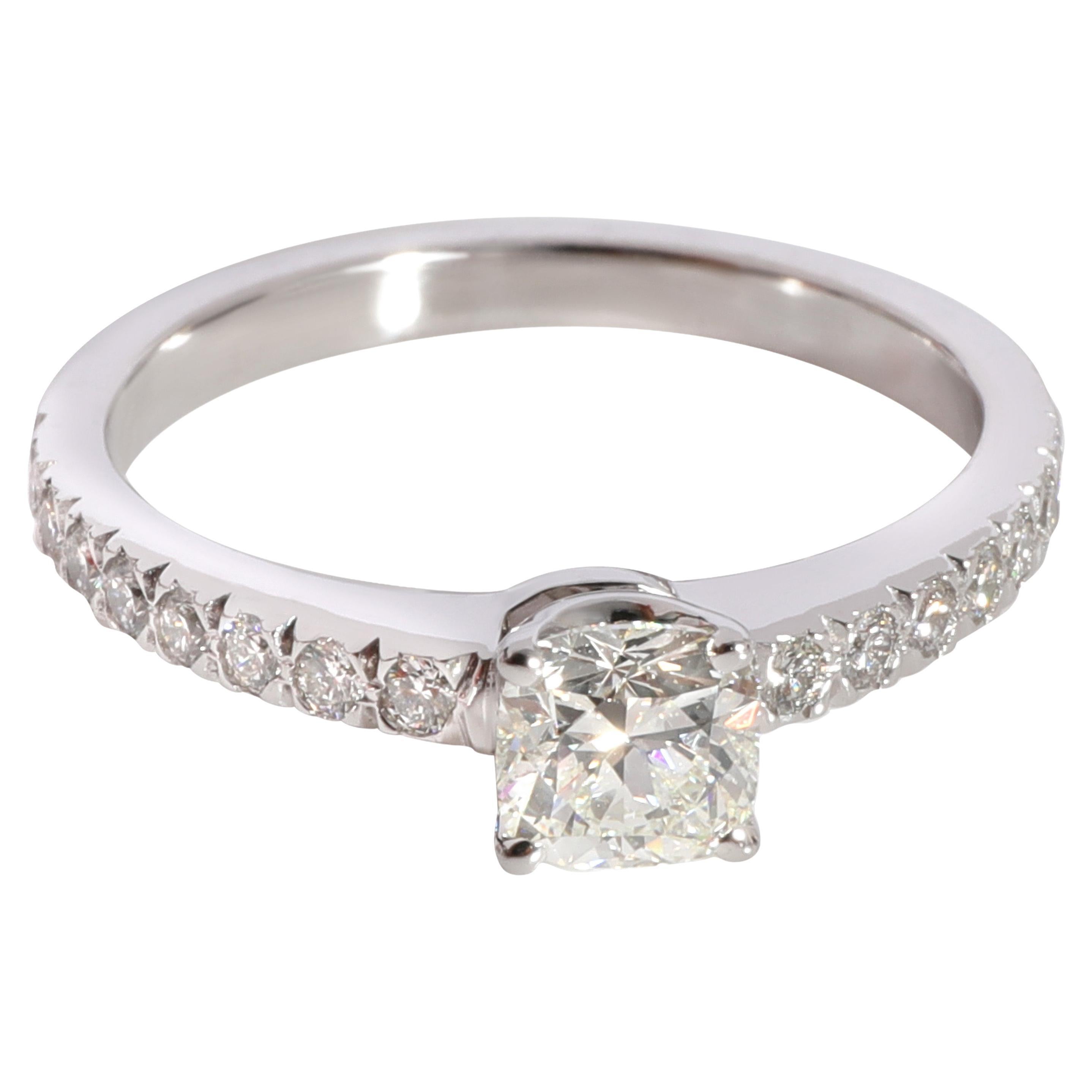 Tiffany & Co. Novo Diamond Engagement Ring in 950 Platinum I IF 0.58 Ctw