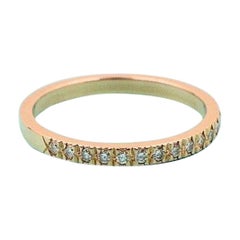 Tiffany & Co. Novo Diamant Halbkreis-Ring 18 Karat Roségold