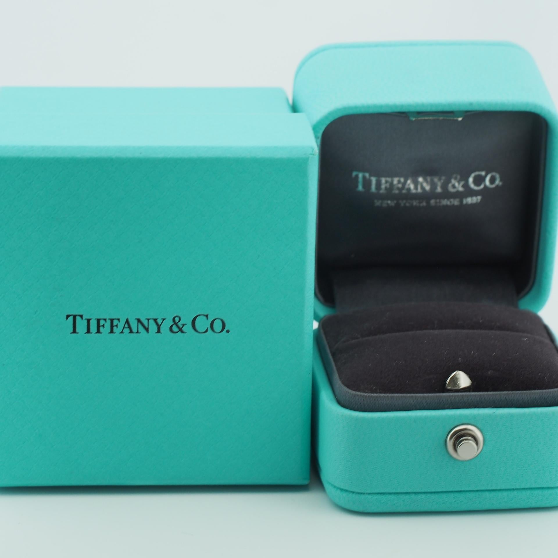 Tiffany & Co. Novo Diamanten halbe Ewigkeit Ring Platin 950 US 5.25 im Angebot 2