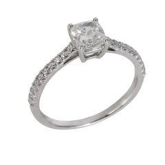 Tiffany & Co. Novo Engagement Ring in  Platinum F VVS1 1.05 CTW