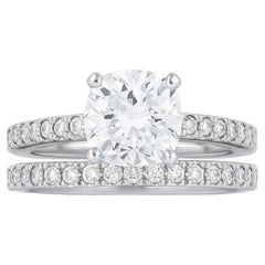 Tiffany & Co. Novo Platinum Cushion-Cut Diamond Engagement Ring