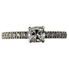 Verlobungsring aus Platin mit Diamanten von Tiffany & Co