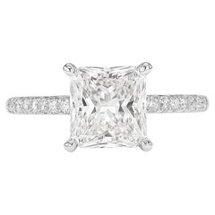Tiffany & Co. Novo Platinum Princess Cut Diamond Engagement Ring