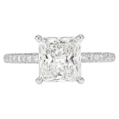 Tiffany & Co. Novo Platinum Princess Cut Diamond Engagement Ring