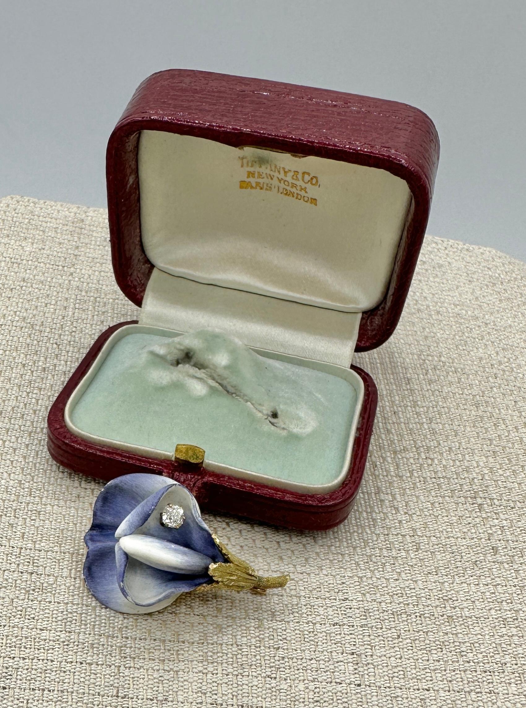 Tiffany & Co. Broche libellule ancienne en or ancien, émaillée et diamantée, vieille mine, 1900 en vente 4