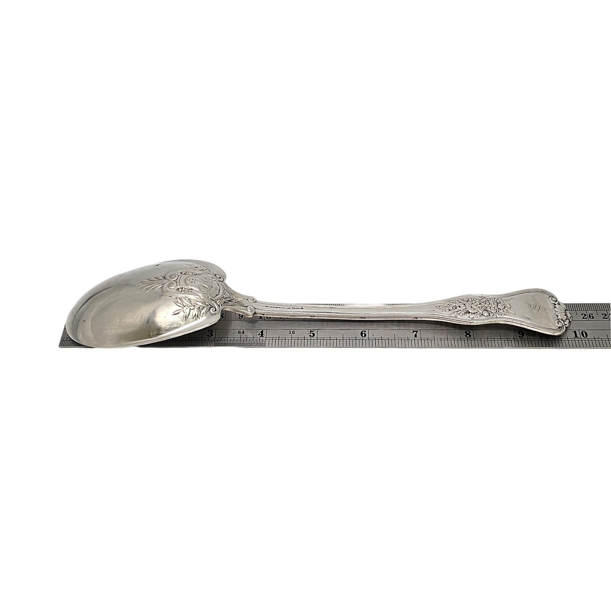 Cucchiaio da insalata in argento Sterling Tiffany & Co. con Mono 10