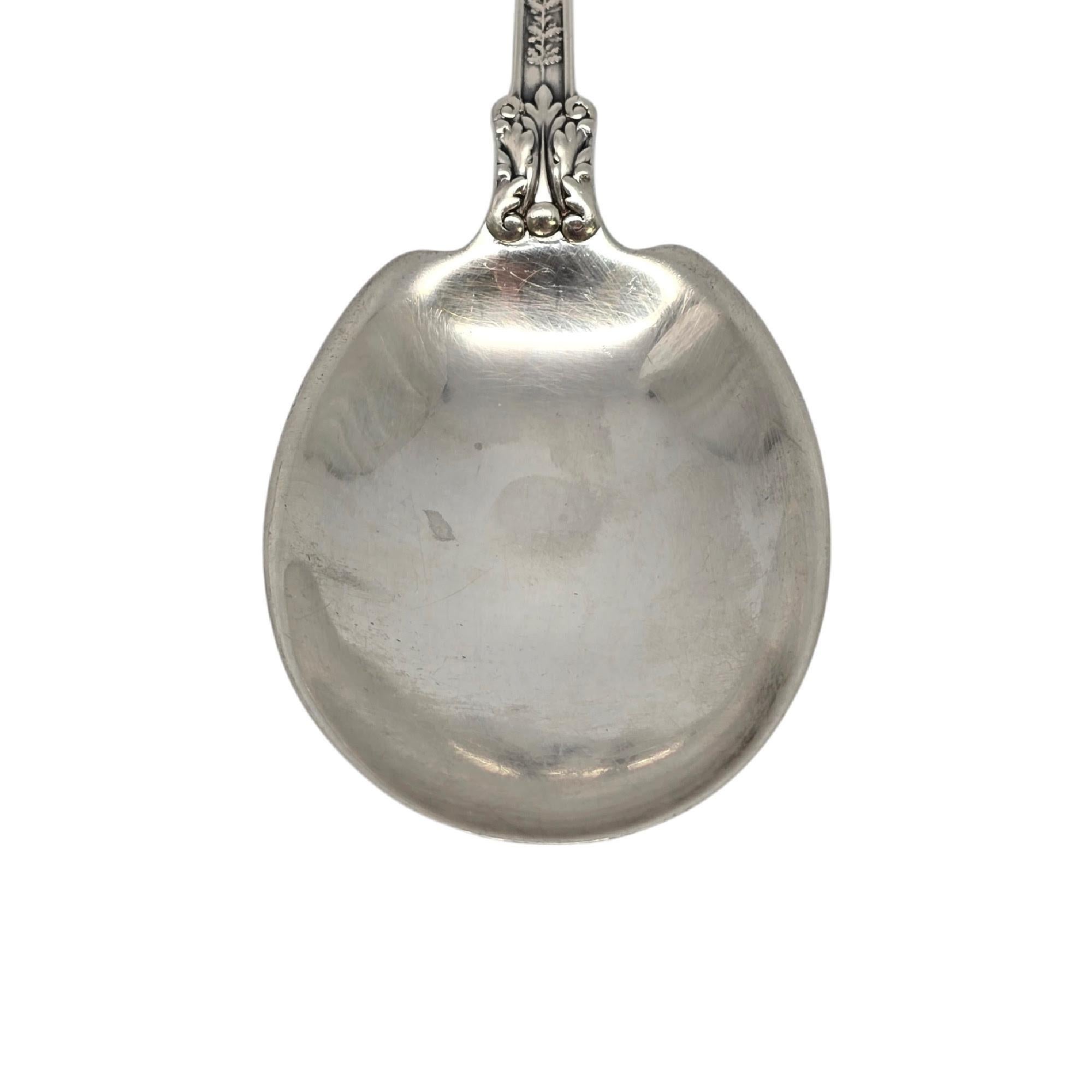 Cucchiaio da insalata in argento Sterling Tiffany & Co. con Mono 10