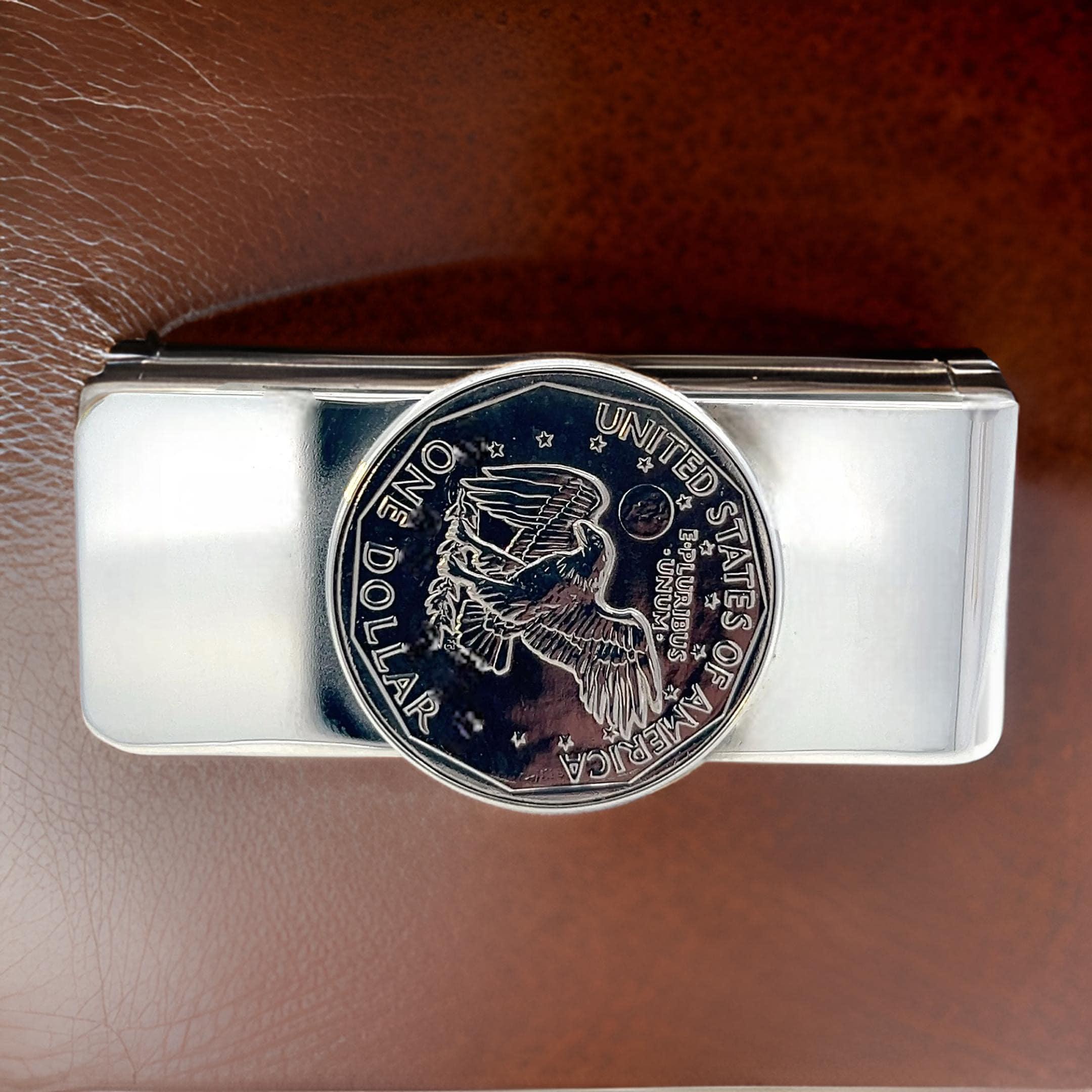 Femenino o masculino Tiffany & Co Pinza para billetes de un dólar de plata de ley Estate en venta