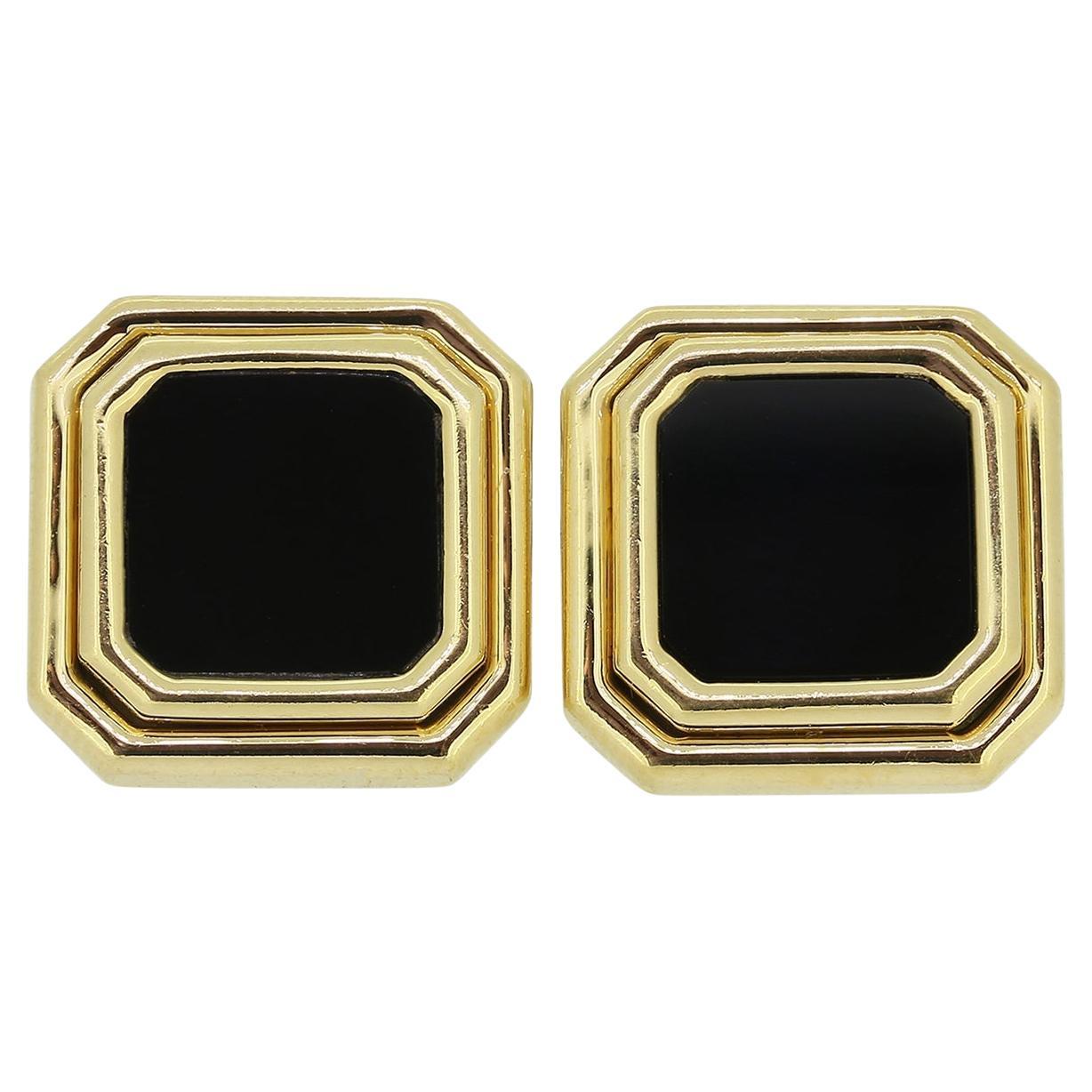 Tiffany & Co. Onyx Cufflinks