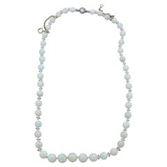 Tiffany & Co. Collana in oro con perle di opale e cristalli di diamante