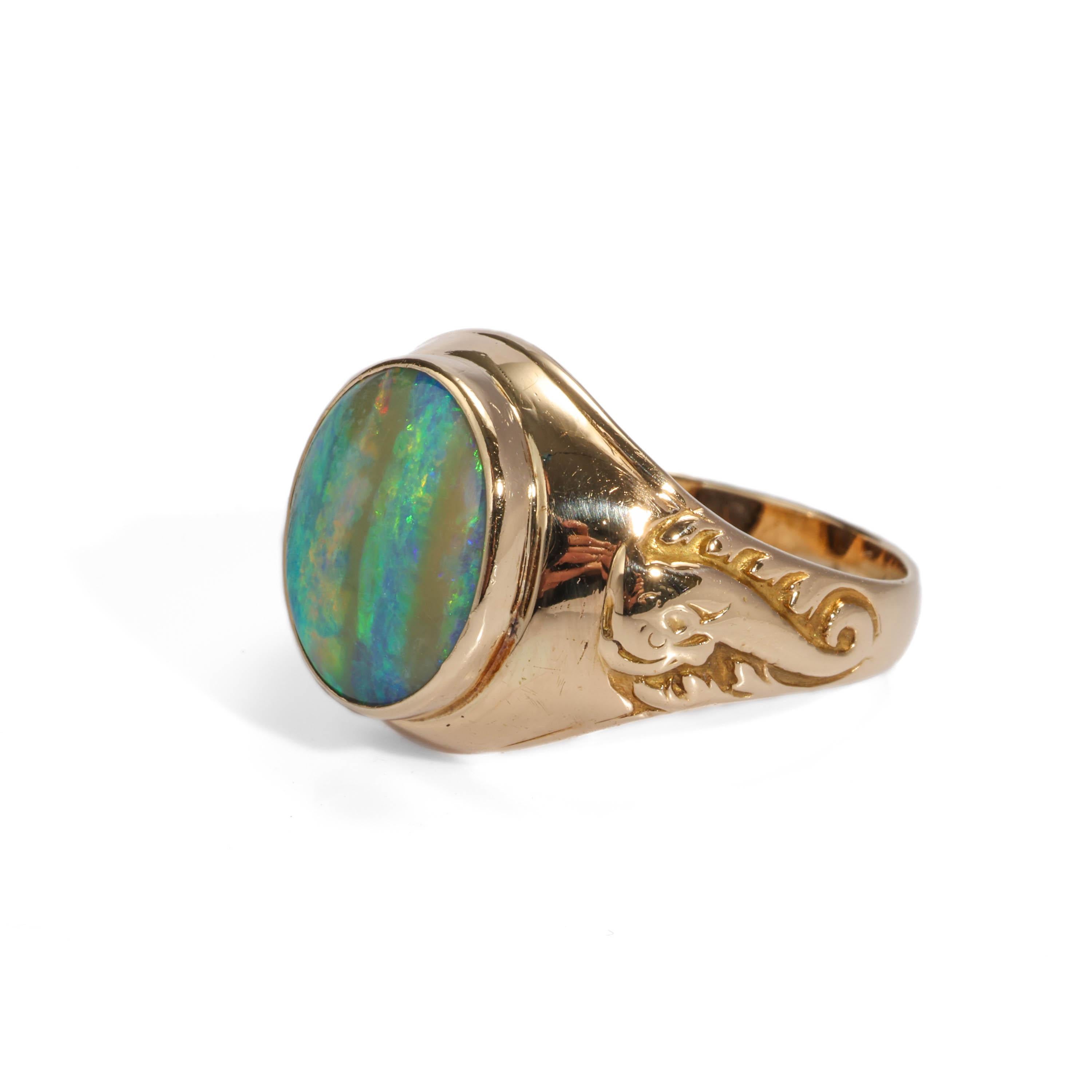 tiffany opal ring