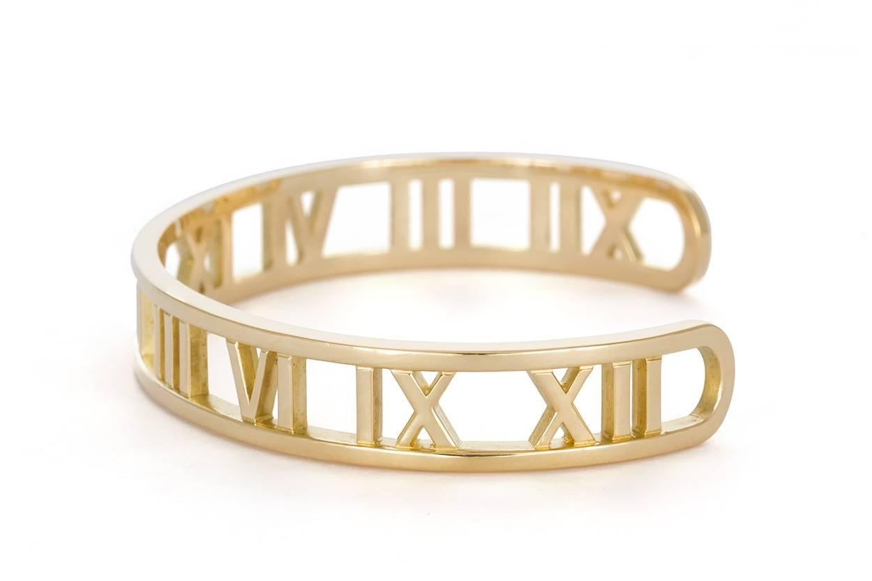 tiffany roman numeral cuff bracelet