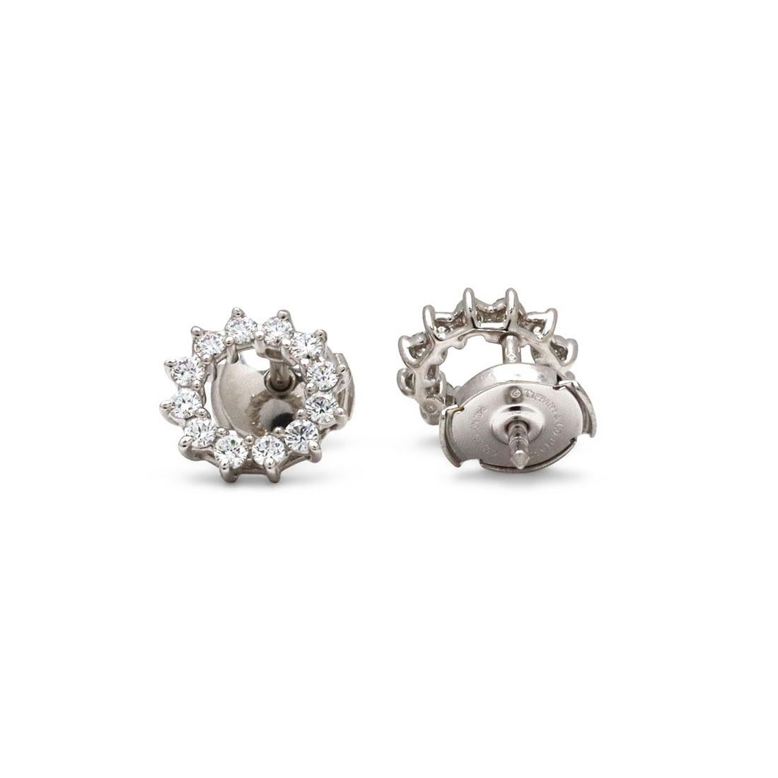 tiffany circle earrings