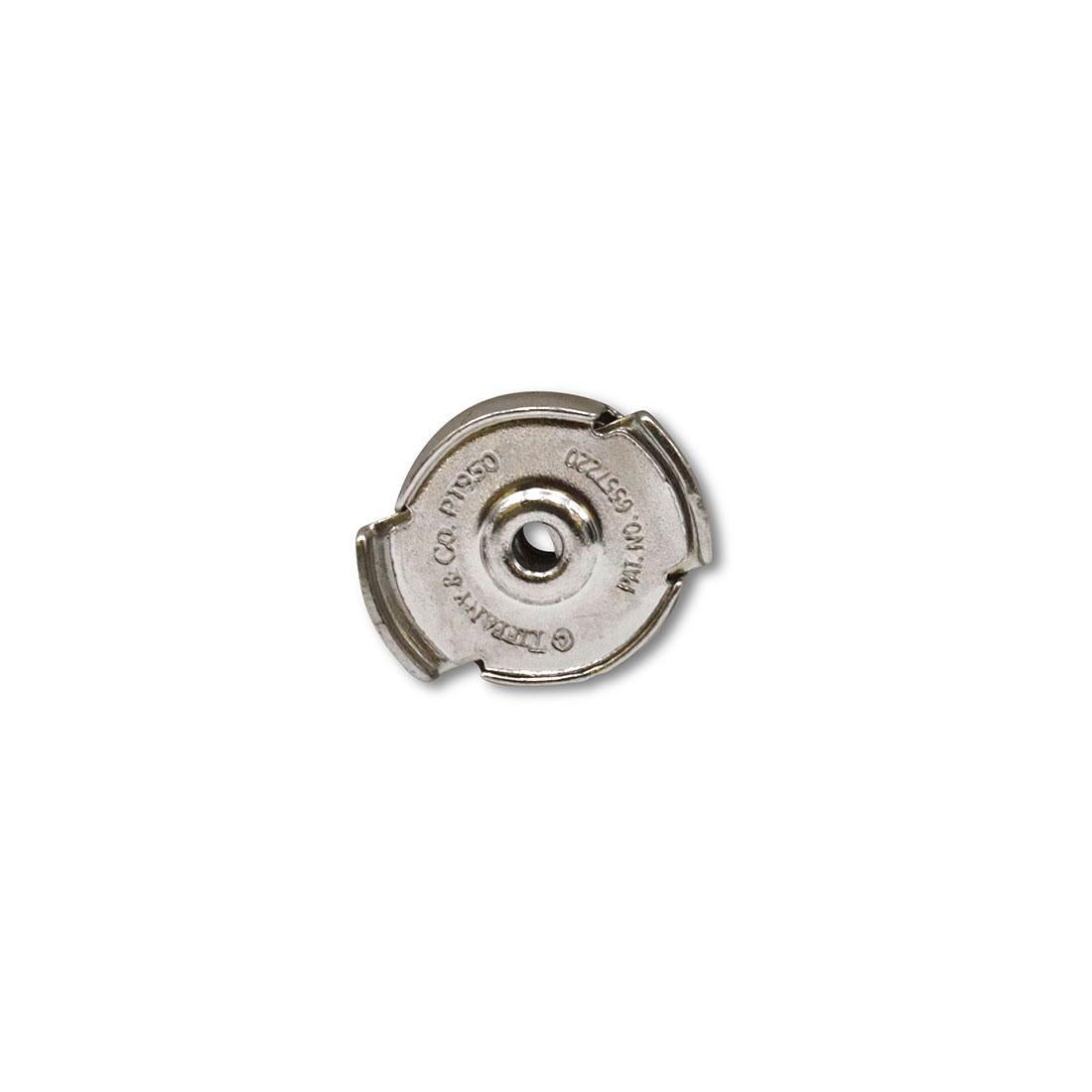 Round Cut Tiffany & Co. Open Circle Platinum Diamond Earrings
