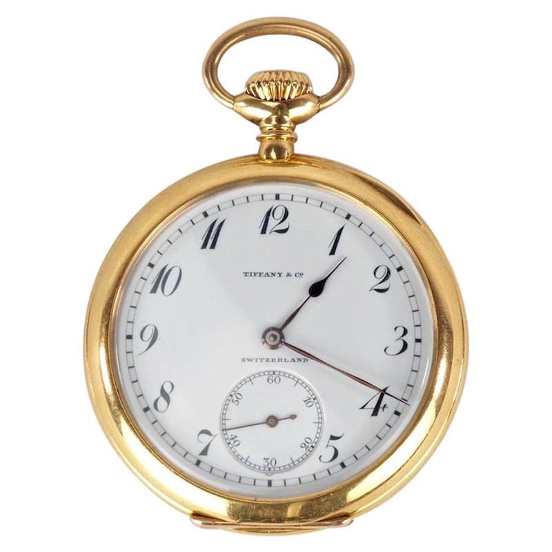 Tiffany & Co. Open Faced Pocket Watch by Agassiz & Co.