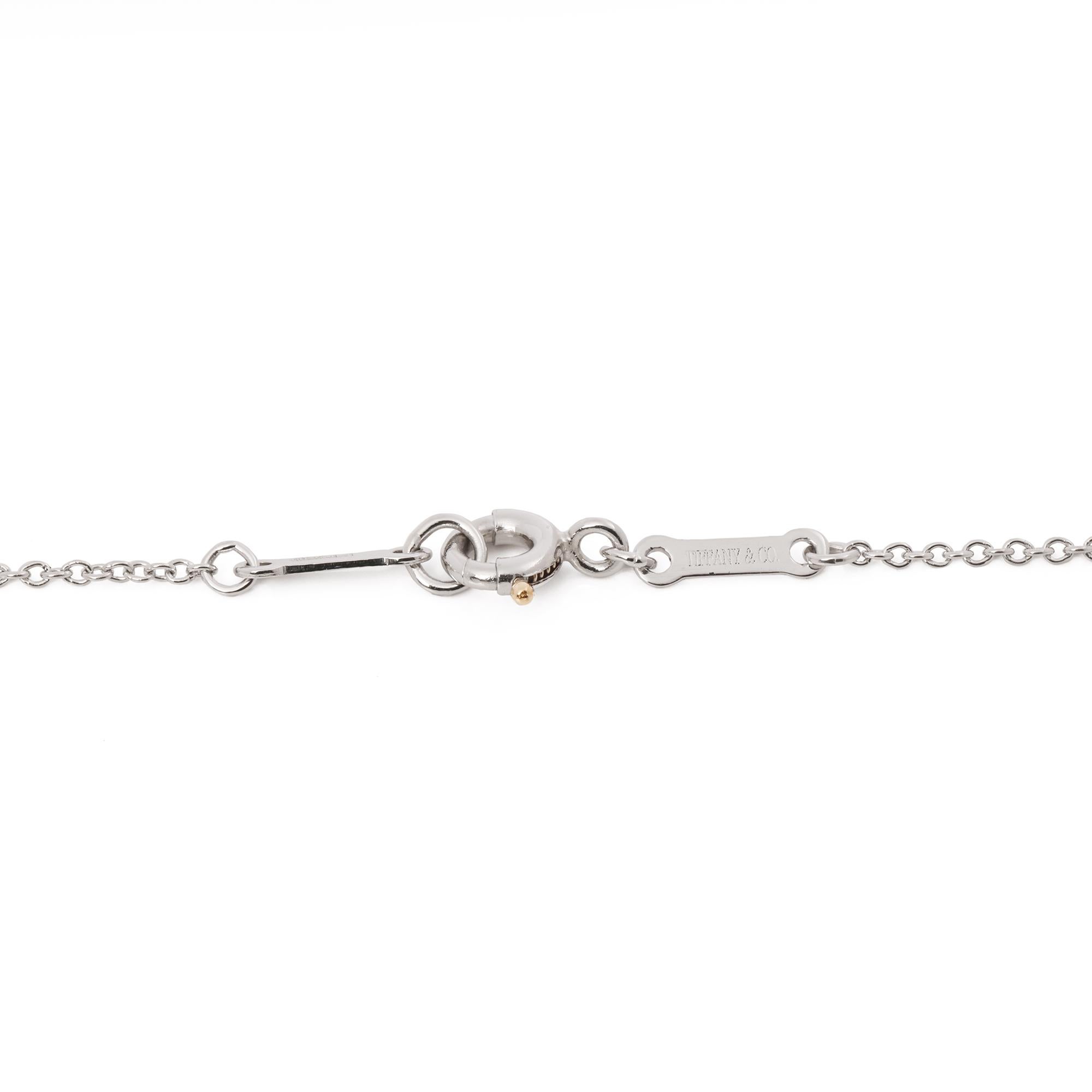 Contemporary Tiffany & Co Open Heart Necklace 