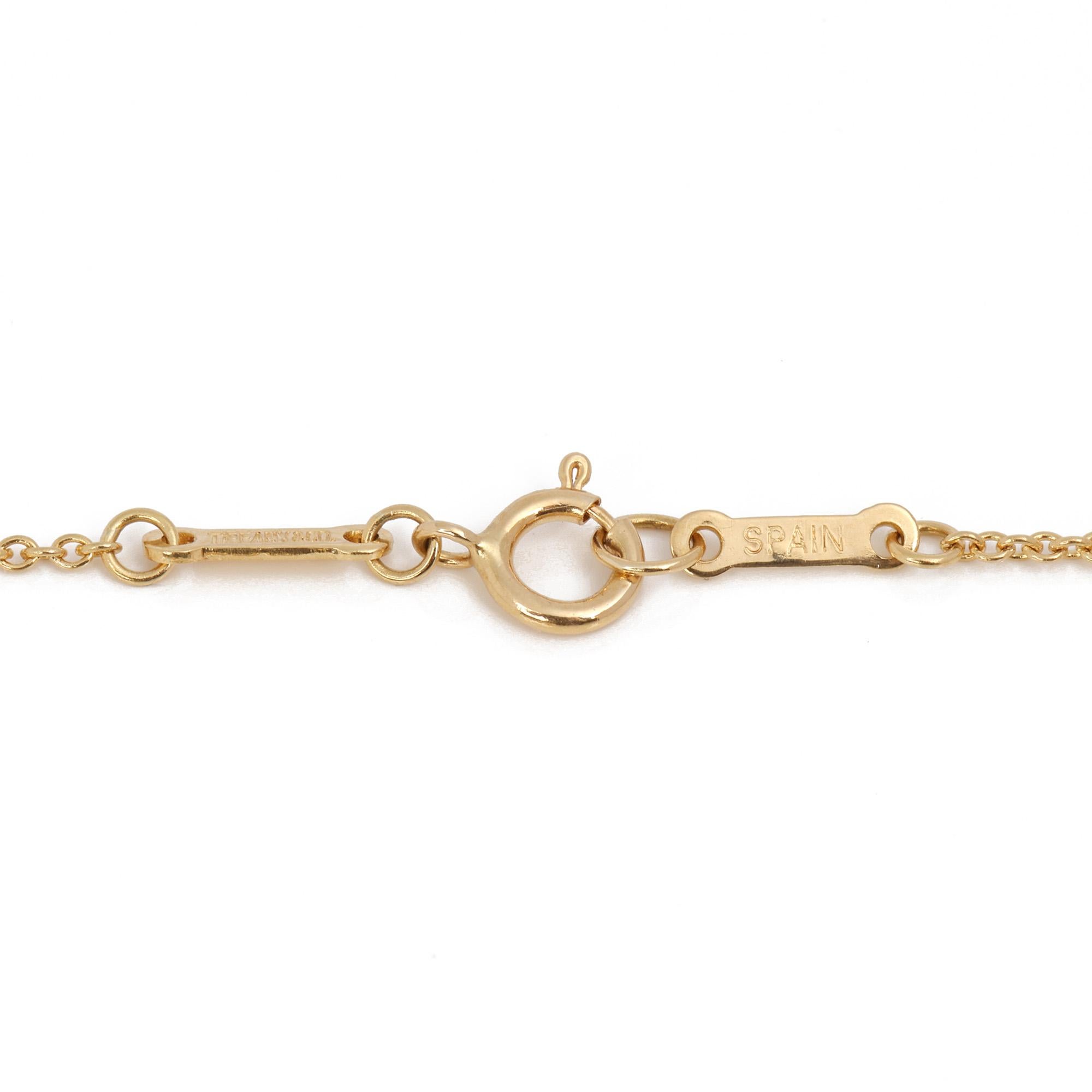 Contemporary Tiffany & Co Open Heart Pendant