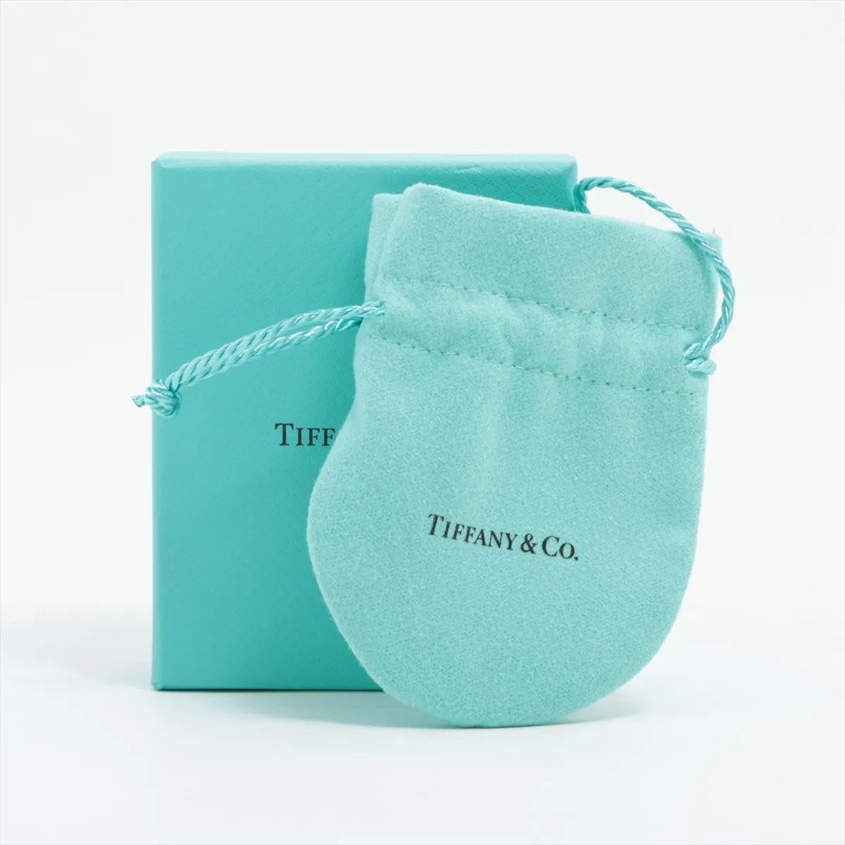 Tiffany & Co. Collier avec pendentif en forme de coeur ouvert en argent 925 en vente 3