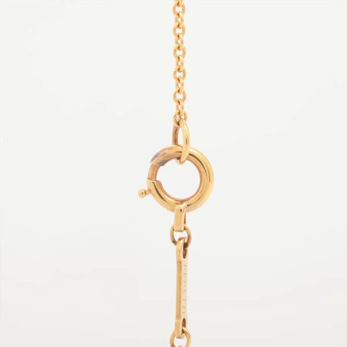 Women's Tiffany & Co. Open Heart Pendant Necklace Yellow Gold For Sale