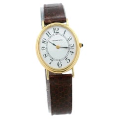 Tiffany & Co. Oval 14K Yellow Gold Ladies Watch