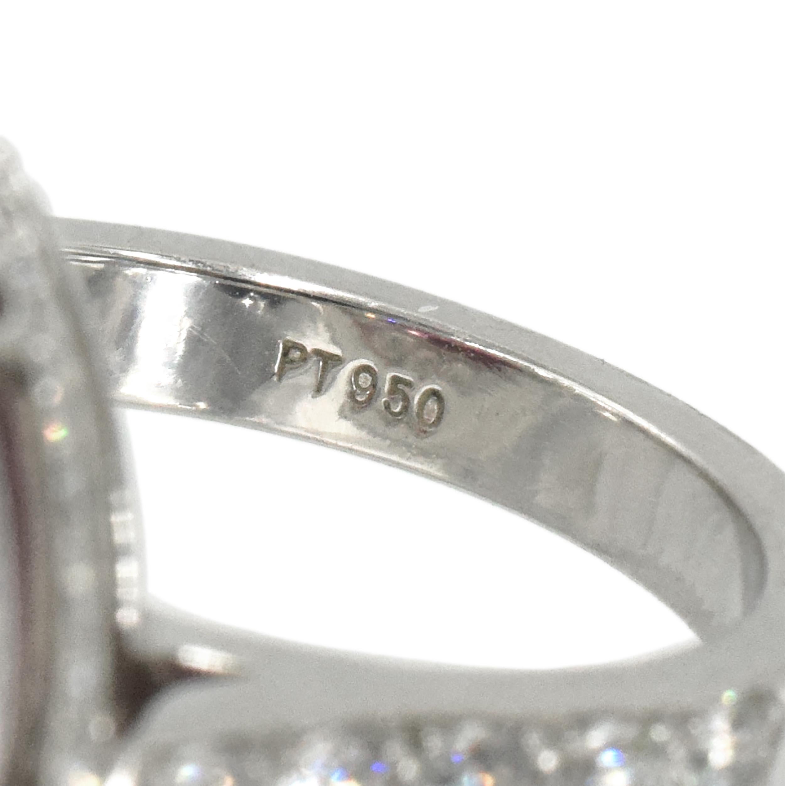 Tiffany & Co. Oval GIA Diamond Engagement For Sale 1