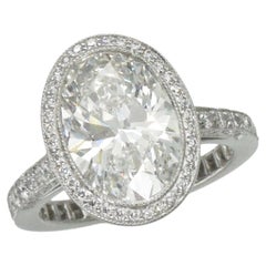 Tiffany & Co. Oval Diamond Engagement