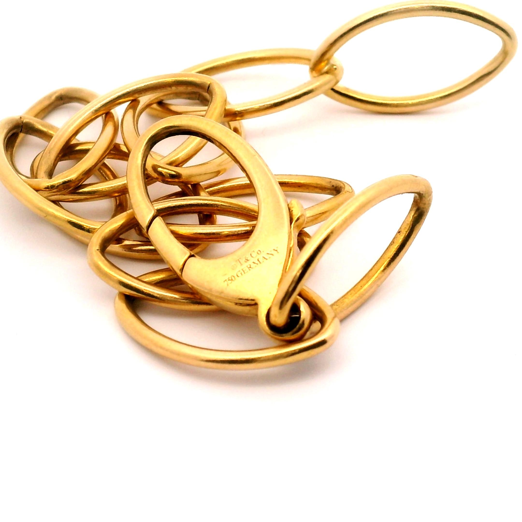 Tiffany & Co. Oval Link Bracelet For Sale 1