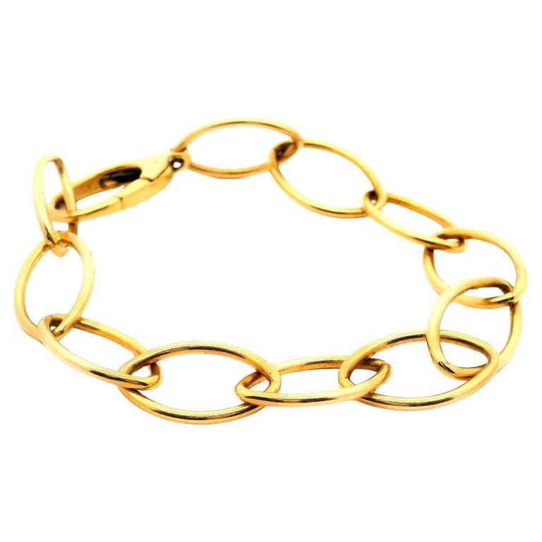 Tiffany and Co. Oval Link Bracelet For Sale at 1stDibs